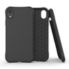 For iPhone XR ENKAY ENK-PC004 Solid Color TPU Slim Case Cover(Black)