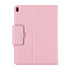 IP105 For iPad Pro 10.5 inch Detachable Bluetooth Keyboard + Litchi Texture Horizontal Flip Leather Case with Holder(Pink)