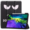 Painted TPU Smart Tablet Holster With Sleep Function & Tri-Fold Bracket & Pen Slot(Big Eye ME)