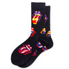 3 Pairs Autumn And Winter Cotton Cartoon Long Tube Men And Women Couple Socks, Type:Big Tongue(EUR 39-46)