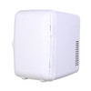 Vehicle Auto Portable Mini Cooler and Warmer 4L Refrigerator for Car and Home, Voltage: DC 12V/ AC 220V (White)