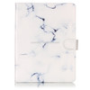 For 7 inch Tablet PC White Marble Pattern universal Horizontal Flip Leather Case with Holder & Card Slots & Wallet