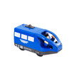 Electric Magnetic Car Traction Connection Thomas Small Locomotive Can Be Equipped with Track Children's Toys(Blue)