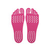 Invisible Anti-slip Summer Beach Sandals Insole Size: L, Length: 25 cm(Magenta)