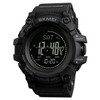 SKMEI 1358 Multifunctional Men Outdoor Sports 30m Waterproof Digital Watch with Compass / Barometer / Altimeter/ Pedometer Function(Black)