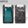 50 PCS High Quality Cellphone Case PVC + Glue Package Box for iPhone (4.7 inch) Available Size: 148mm x 78mm x 7mm(Black)