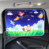 Magic World Pattern Car Large Rear Window Sunscreen Insulation Window Sunshade Cover, Size: 70*50cm