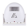 5301 Wireless Infrared Motion Sensor Welcome Alarm Intelligent Greeting Warning Doorbell, IR Distance: 10m(White)