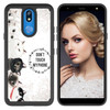 Coloured Drawing Pattern PC + TPU Protective Case for LG K40(Five Cats)