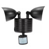 6W 22 LEDs Solar Powered Double Heads Body Sensor IP55 Waterproof Outdoor LED Wall Light