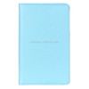 Litchi Texture 360 Degree Rotation Leather Case with Multi-functional Holder for Galaxy Tab E 9.6(Baby Blue)