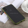 TOTUDESIGN Gingle Series Shockproof TPU+PC Case for iPhone XS Max (Green)