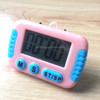 Kitchen Timer Digital Electronic Loud Alarm with LCD Display for Cooking Baking Sports Games Office(Pink)