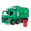 9998-17 Children Model Cleaning Car Toy Automatic Lift Sanitation Garbage Truck with Garbage Cans