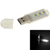 1.5W USB Flash Disk Style USB Light Lamp, 3 LED SMD 5630 White Light