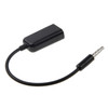 Noodle Style 3.5mm Stereo Audio Headset to 2x Splitter Adapter, For iPhone 5 / iPhone 4 & 4S / 3GS / 3G / iPad 4 / iPad mini / mini 2 Retina / New iPad / iPad 2 / iTouch(Black)