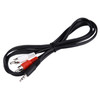 Good Quality Jack 3.5mm Stereo to RCA Male Audio Cable, Length: 1.5m