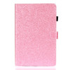 For iPad 10.2 / 10.5 Varnish Glitter Powder Horizontal Flip Leather Case with Holder & Card Slot(Pink)