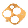 For iPhone 11 Pro Max Rear Camera Lens Protective Lens Film Cardboard Style(Gold)