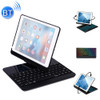 360 Degrees Rotation Bluetooth Keyboard + Horizontal Flip Leather Case with Holder & Colorful Backlight for iPad Pro 9.7 inch, iPad Air, iPad Air 2, iPad 9.7 inch (2017), iPad 9.7 inch (2018) (Black)