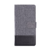 For Huawei Mate 30 MUMXA MX102 Horizontal Flip Canvas Stitching Leather Case with Holder & Card Slots & Wallet(Black)