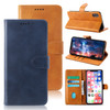 Calf Texture Horizontal Flip Leather Case for Alcatel 1 (2019), with Holder & Card Slots & Wallet(Blue)