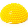 Hemisphere Balance Stepping Stones Durian Spiky Massage Ball Sensory Integration Indoor Outdoor Games Toys for Kids Children(Yellow)