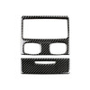 Carbon Fiber Car Rear Air Vent Combination Decorative Sticker with Hole for BMW E90 / E92 2005-2012