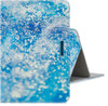 For 8 inch  Tablet PC Universal Colored Drawing Horizontal Flip PU Leather Case with Holder & Card Slot(Blue Sand)