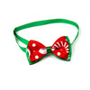 5 PCS Christmas Holiday Pet Cat Dog Collar Bow Tie Adjustable Neck Strap Cat Dog Grooming Accessories Pet Product(4)