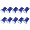 10 PCS T10 8 LED Car Signal Light Bulb(Blue)