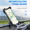 FLOVEME Multi-function Universal 360 Degree Rotatable Motorcycle Bicycle Mobile Phone Holder