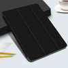 Horizontal Flip Ultra-thin Double-sided Clip Magnetic PU Leather Case for iPad Pro 12.9 inch (2018), with Three-folding Holder & Sleep / Wake-up Function(Black)