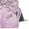 For 10 inch  Tablet PC Universal Colored Drawing Horizontal Flip PU Leather Case with Holder & Card Slot(Cherry Tree)