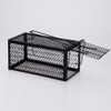 Door Humane Animal Live Cage, Rat, Mice, Mouse and More Small Rodents Irony Black Trap Cage