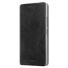 MOFI for Lenovo K6 Note Crazy Horse Texture Horizontal Flip Leather Case with Holder(Black)