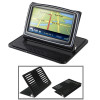Universal GPS Holder Bracket Cradle Anti-Slip Mat (For 4.3 / 5.0 inch GPS, iPhone 4 / 3GS / 3G, MP4)(Black)