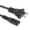 1.2m 2 Prong Style US Notebook Power Cord