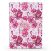 Flamingo Pattern Horizontal Flip PU Leather Case for iPad Pro 9.7 (2016), with Three-folding Holder & Honeycomb TPU Cover