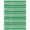 5 PCS LandaTianrui LDTR - WG0032 / D1 Double-sided Glass Fiber Prototyping Breadboard PCB Board, Size: 2 x 8cm