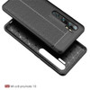 For Xiaomi Mi CC9 Pro / Note 10 Litchi Texture TPU Shockproof Case(Black)