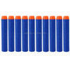 10 PCS 7.2cm EVA Soft Blaster Darts Bullets(Dark Blue)