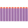 10 PCS 7.2cm EVA Soft Blaster Darts Bullets(Purple)