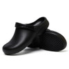 Kitchen Chef Shoes Food Service Non-slip Water-proof Oil-Proof Slippers, Size:40(Black)