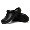 Kitchen Chef Shoes Food Service Non-slip Water-proof Oil-Proof Slippers, Size:40(Black)