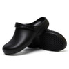 Kitchen Chef Shoes Food Service Non-slip Water-proof Oil-Proof Slippers, Size:41(Black)