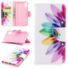 Colored Drawing Pattern Horizontal Flip Leather Case for Nokia 6, with Holder & Card Slots & Wallet(Sunflower)