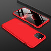 For iPhone 11 GKK Three Stage Splicing Full Coverage PC Protective Case(Red)