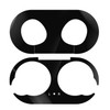 For Galaxy Buds Wireless Bluetooth Earphone Metal Protective Sticker(Black)