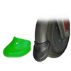 1 Pair For Xiaomi Mijia M365 / M365 Pro Electric Scooter Universal Fishtail Shape Rubber Fender, Size:7.5 x 7cm(Green)
